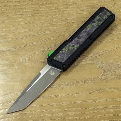 Chaves Dissident - Joker CF Inlaid Black Blasted Aluminum - Tanto M390 Stonewash - 723587150745