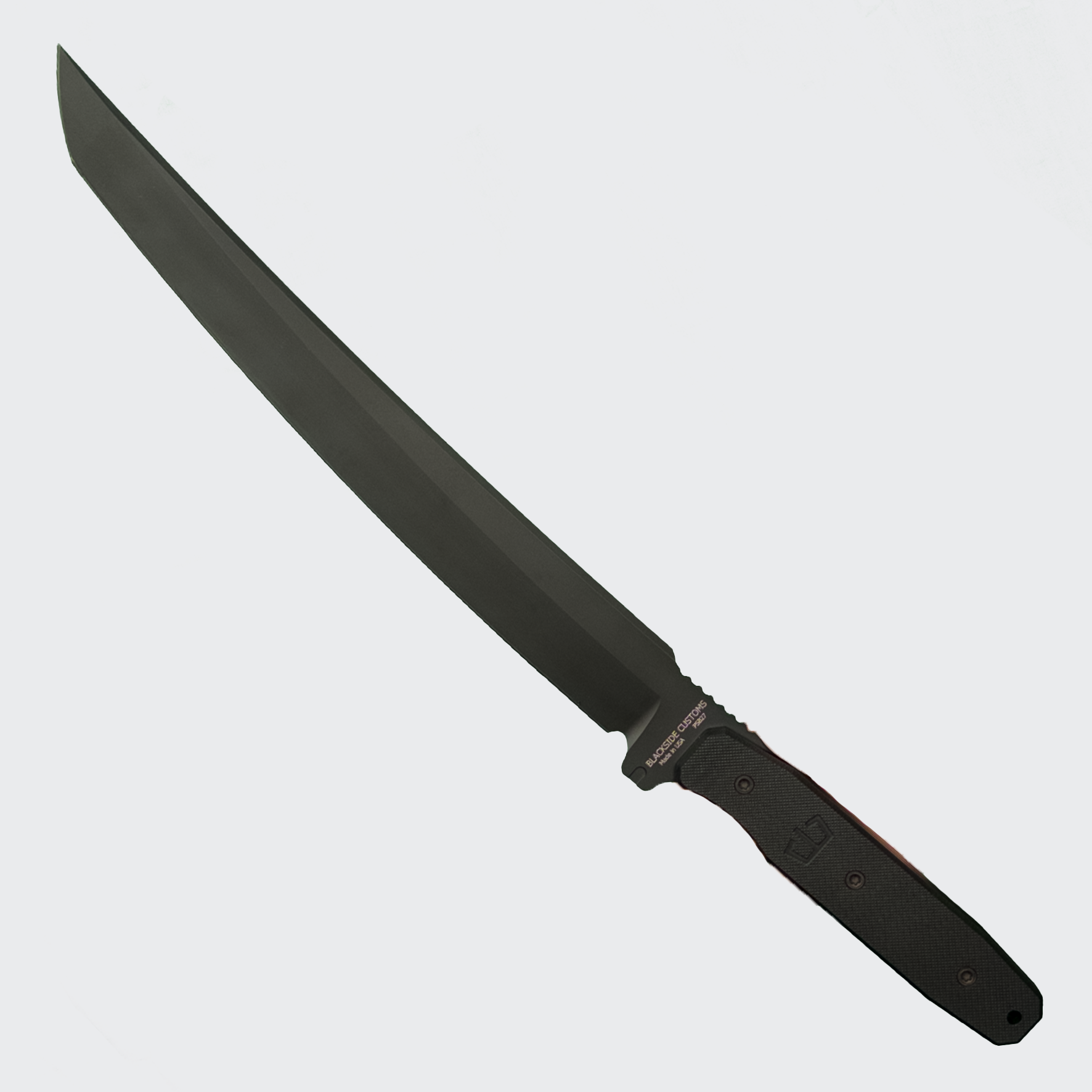 Blackside Customs Tokyo Drifter - Triple Black PSB27 - Black G10 - BSC-TD Sword