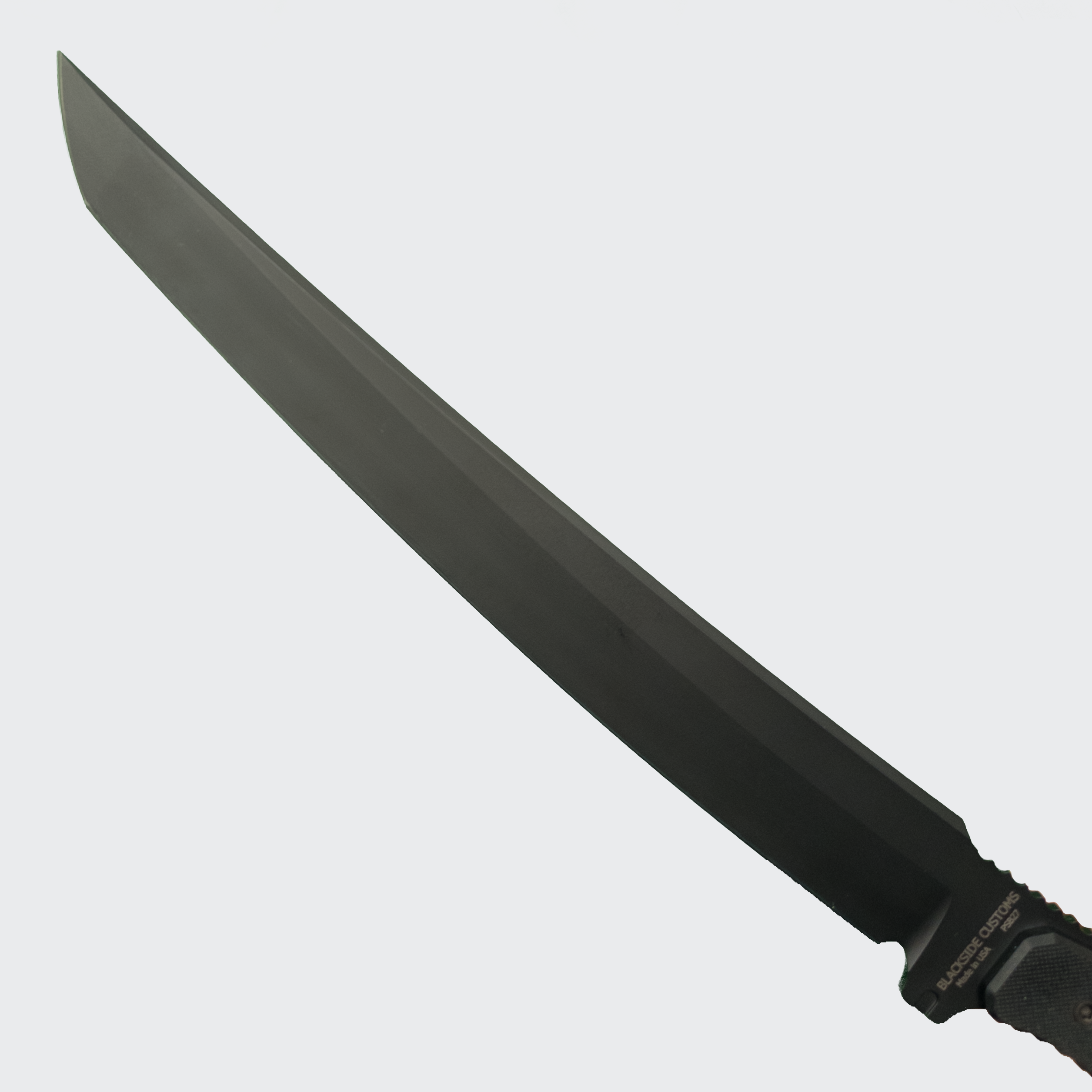 Blackside Customs Tokyo Drifter - Triple Black PSB27 - Black G10 - BSC-TD Sword