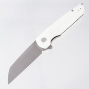 American Blade Works Model 2 - White G10 - Stonewash Magnacut