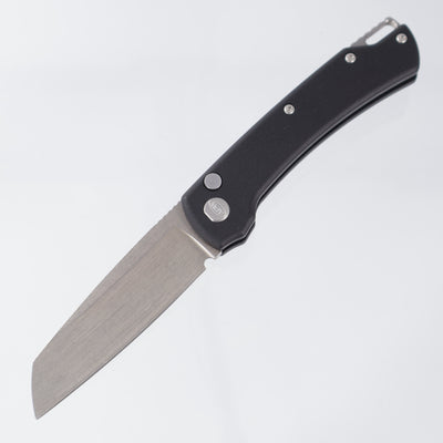American Bladeworks Model 3 Auto - Black Aluminum - Stonewash Magnacut - First Production Run