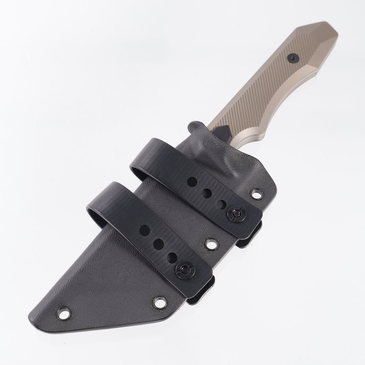 Arcane Design Necronaut Fixed - Bronze Titanium w/ Black Pivot Collars - Stonewash 3V