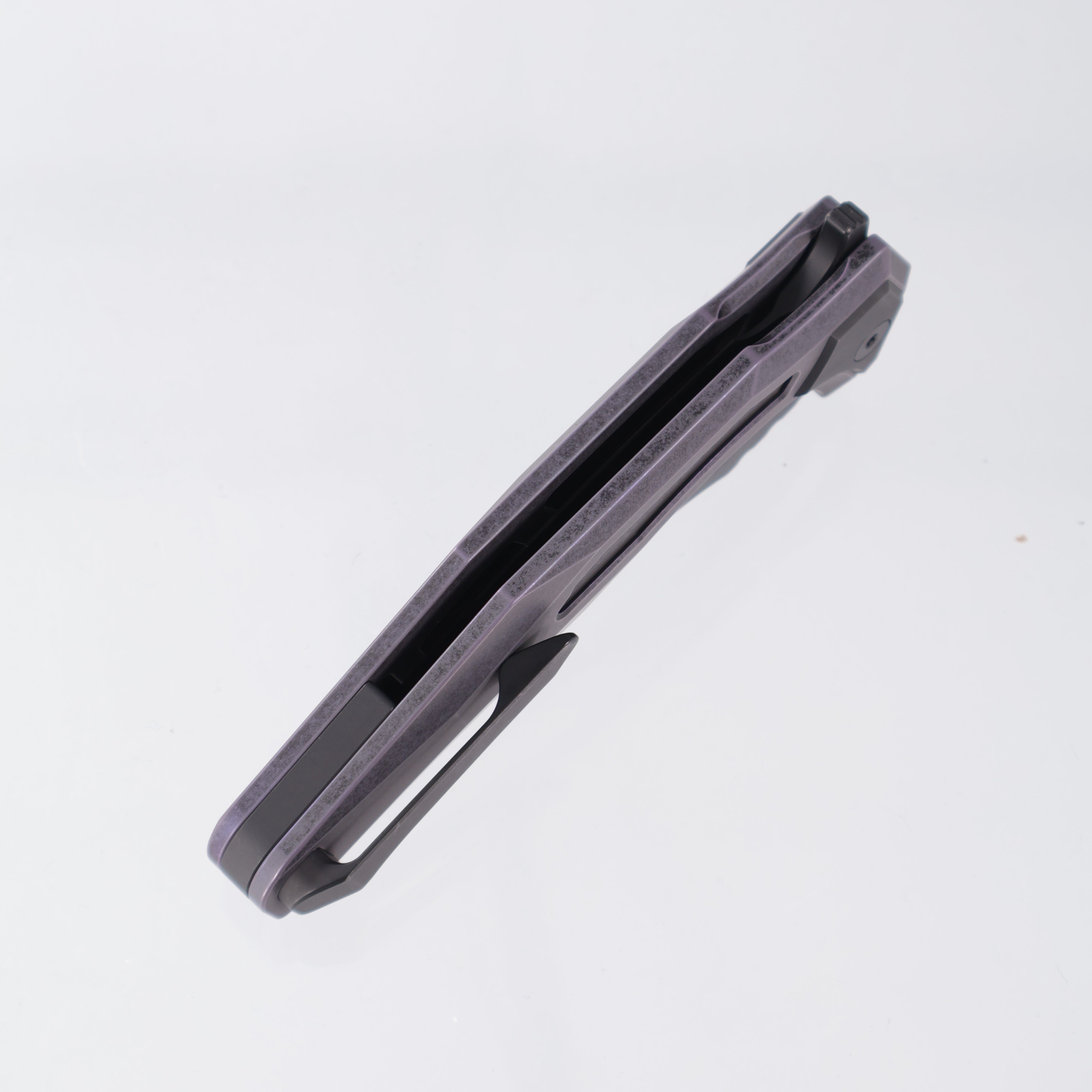 Arcane Design The CRYPT - PVD M390 - Ancient Purple Ti w/ PVD Collar