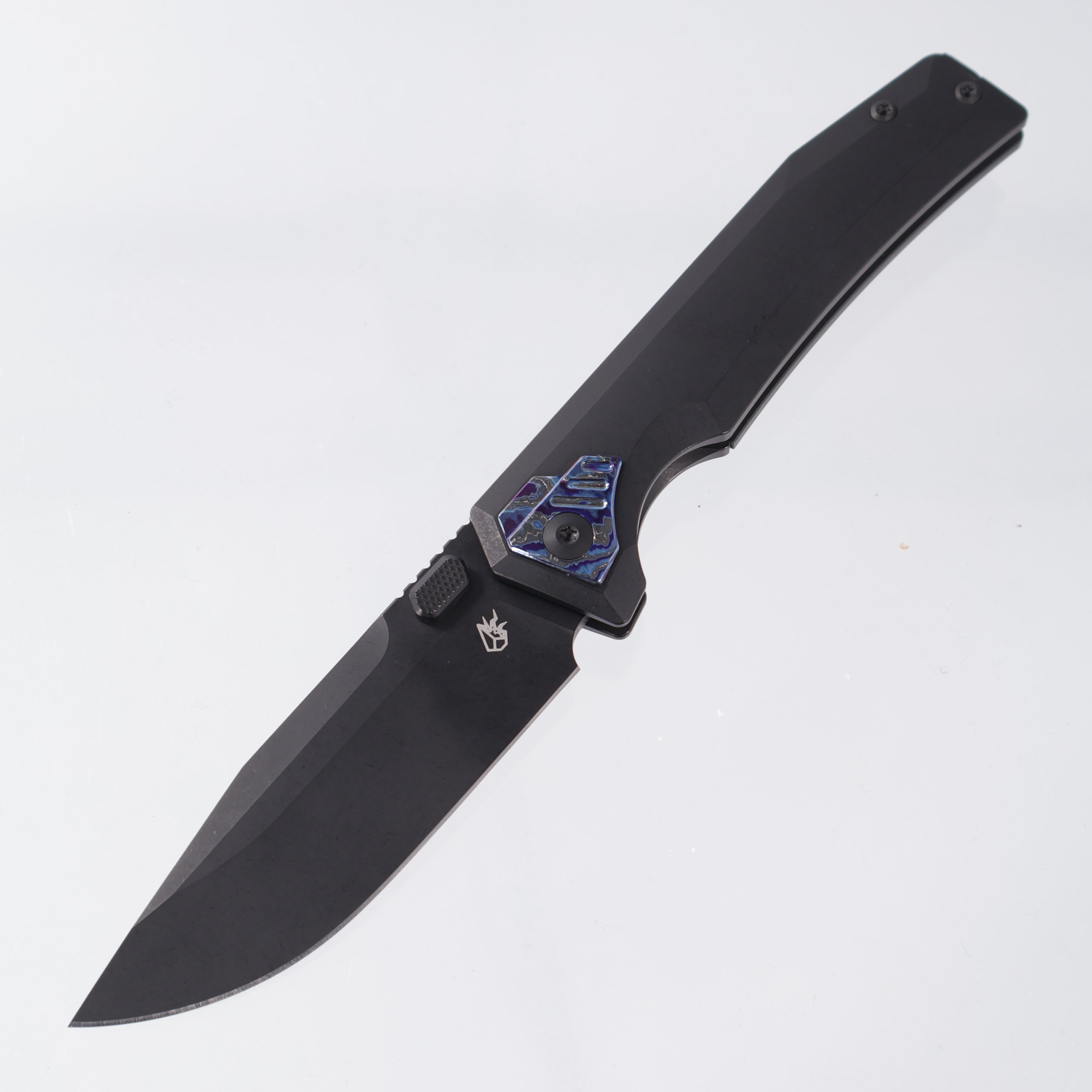 Arcane Design The AUTOMATON - PVD S90V - PVD Titanium w/ Zircuti Collars