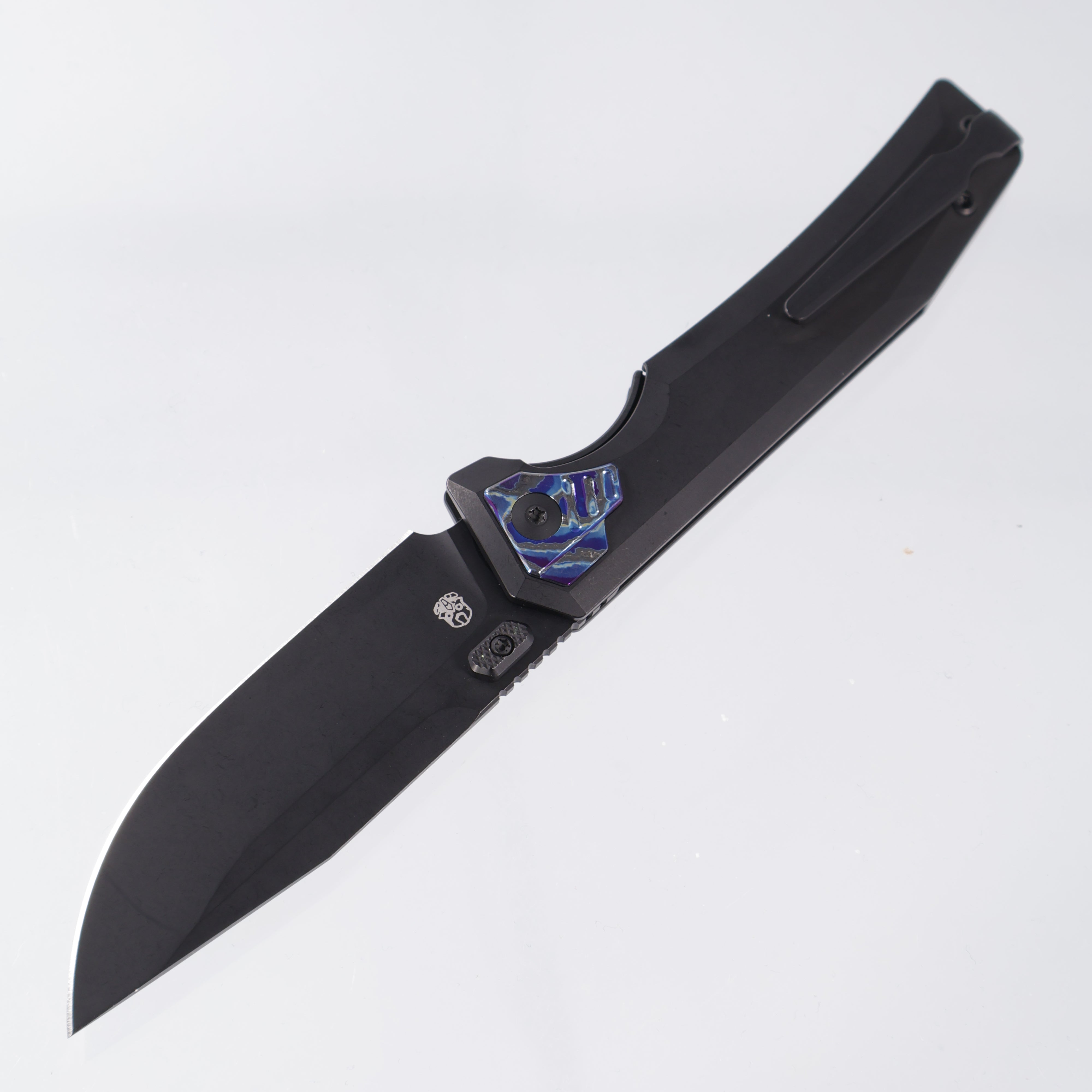 Arcane Design The AUTOMATON - PVD S90V - PVD Titanium w/ Zircuti Collars