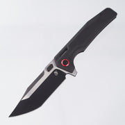 Arcane Design The ABYSS V2 - PVD Titanium w/ Red Pivot Collars - Two-Tone Magnacut