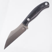 Artio EDC Ailurus - Black Micarta w/ Aluminum Pins - Satin AEB-L