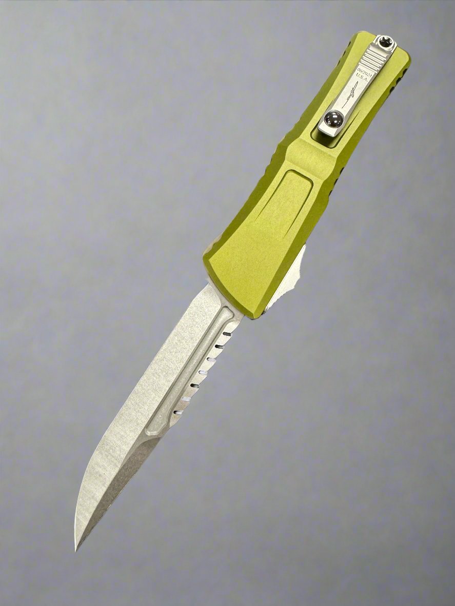 Microtech Combat Troodon Interceptor Gen III Signature Series OD Green Stonewash 1217-10 ODS