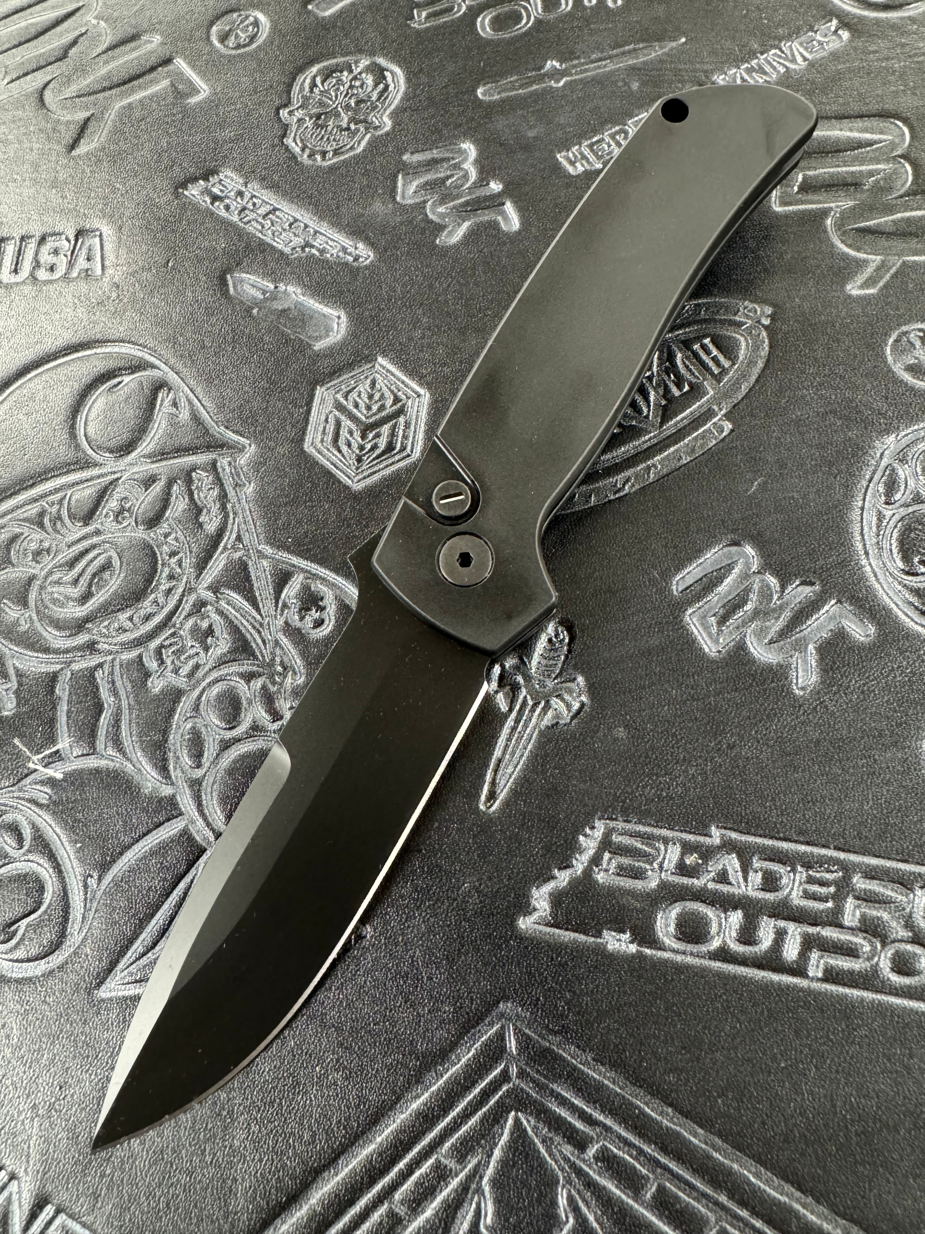 Pro-Tech Terzuola ATCF Operator w/ Aluminum Handles & DLC 154CM BT2603 OP