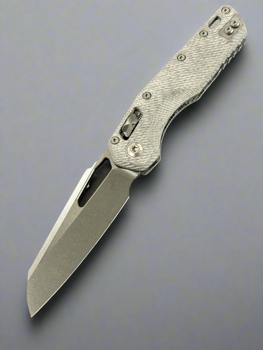 Microtech Knives MSI RAM LOK Carbon Fiber & M390MK DLC Standard 210-1 DLCTCFS