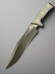 Microtech Arbiter DLC Stonewash Standard & Carbon Fiber 104-1 DLCCFS