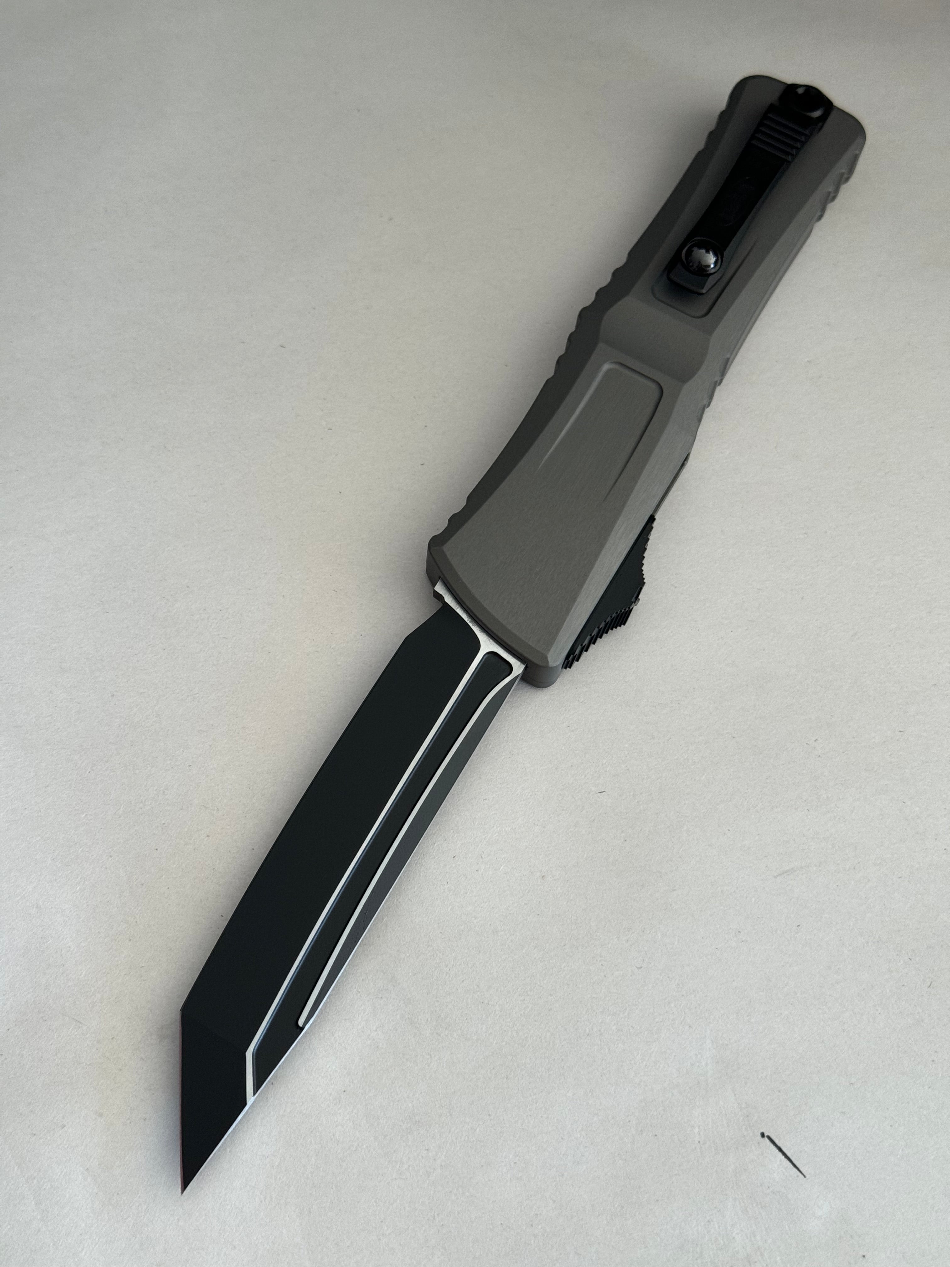 Microtech Knives Combat Troodon Gen III Tactical Tanto w/ Natural Clear Handle 1144-1 NC