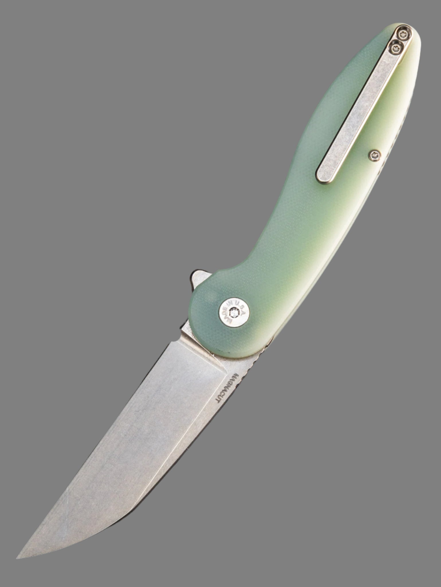 American Blade Works MODEL 1 V6 G10 (JADE) Wharncliffe