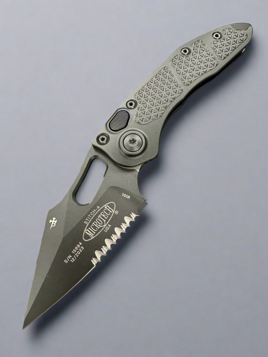Microtech Borka Stitch Tactical Partial Serrated 169-2T
