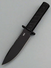 Zero Tolerance Model 0006BLK Fixed Blade Knife 6" CPM-3V Black Clip Point Blade, Black G10 Handles, Kydex Sheath