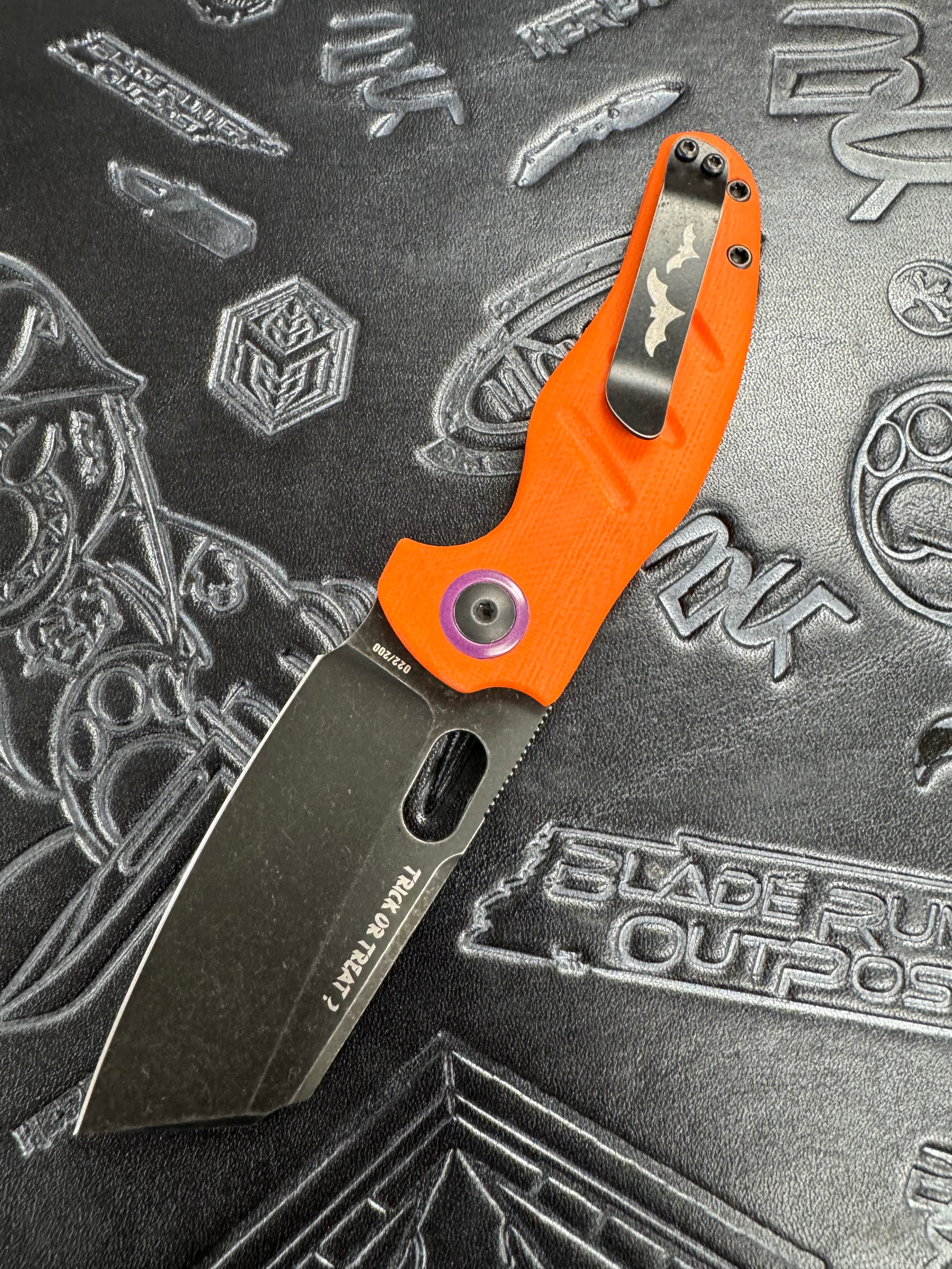 Kizer Mini Sheep Dog Flipper Delete Halloween Edition G10 Nitro V