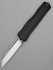 Microtech 1241-10 Cypher II S/E - Black Handle - Stonewashed Blade