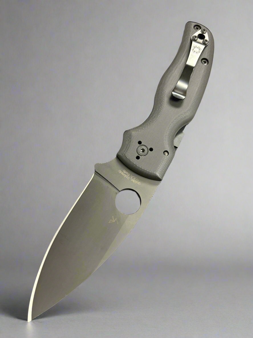 Spyderco Shaman Compression Lock Knife Black G-10 (3.6" Black) C229GPBK