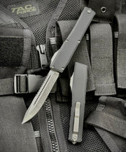 Heretic NYX S/E MagnaCut Clip Point Blade Stonewash