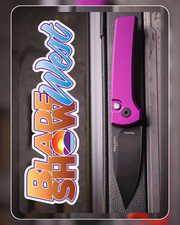 Pro-Tech Scapegoat Compact - Purple Aluminum w/ Black Lip Pearl Button - DLC MagnaMax - BSW26.Scapegoat.1