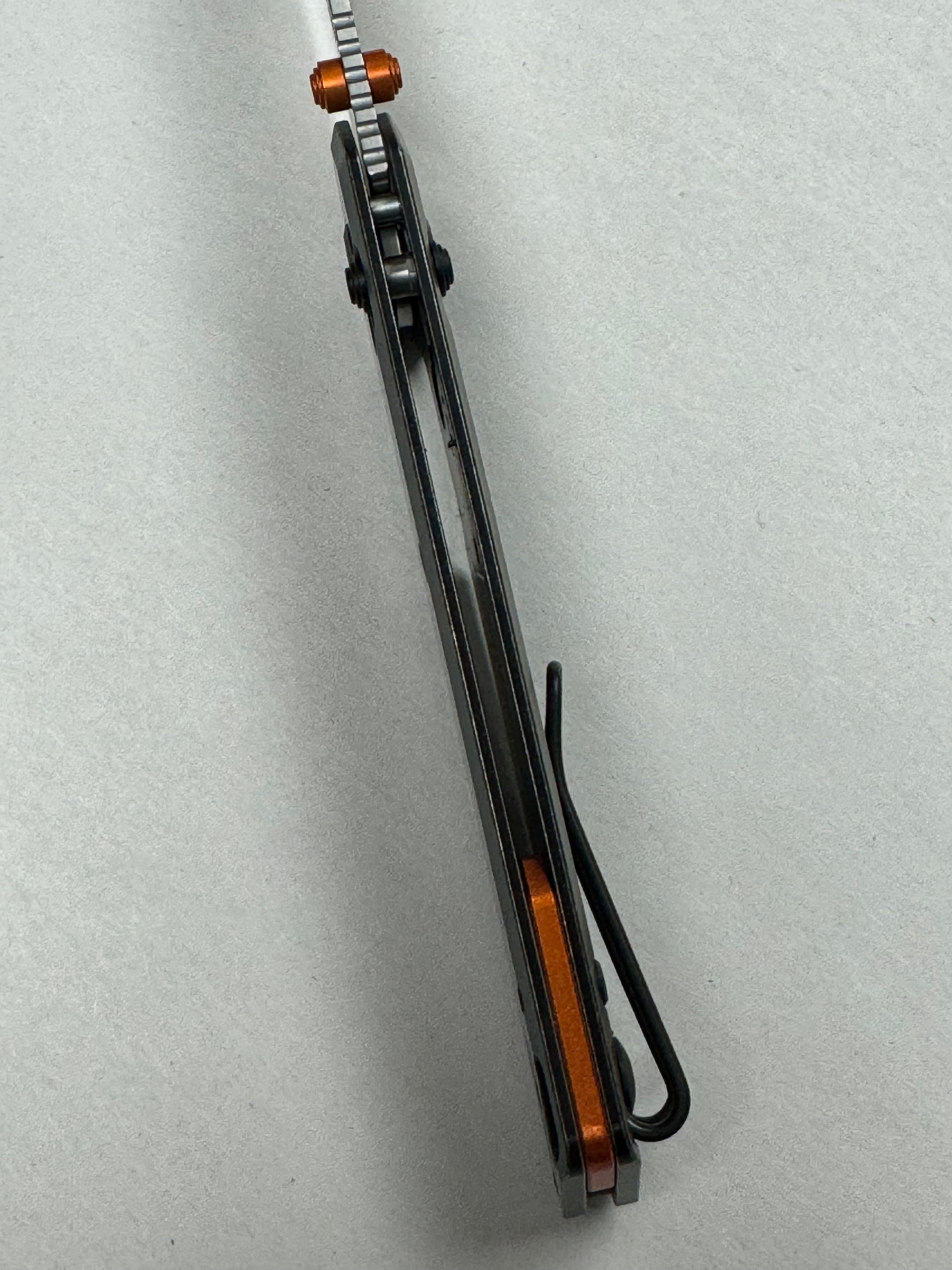 Vosteed Parallel- Crossbar Lock (2.90" 154CM Blade & Titanium Handle) - A3502 Satin Blade