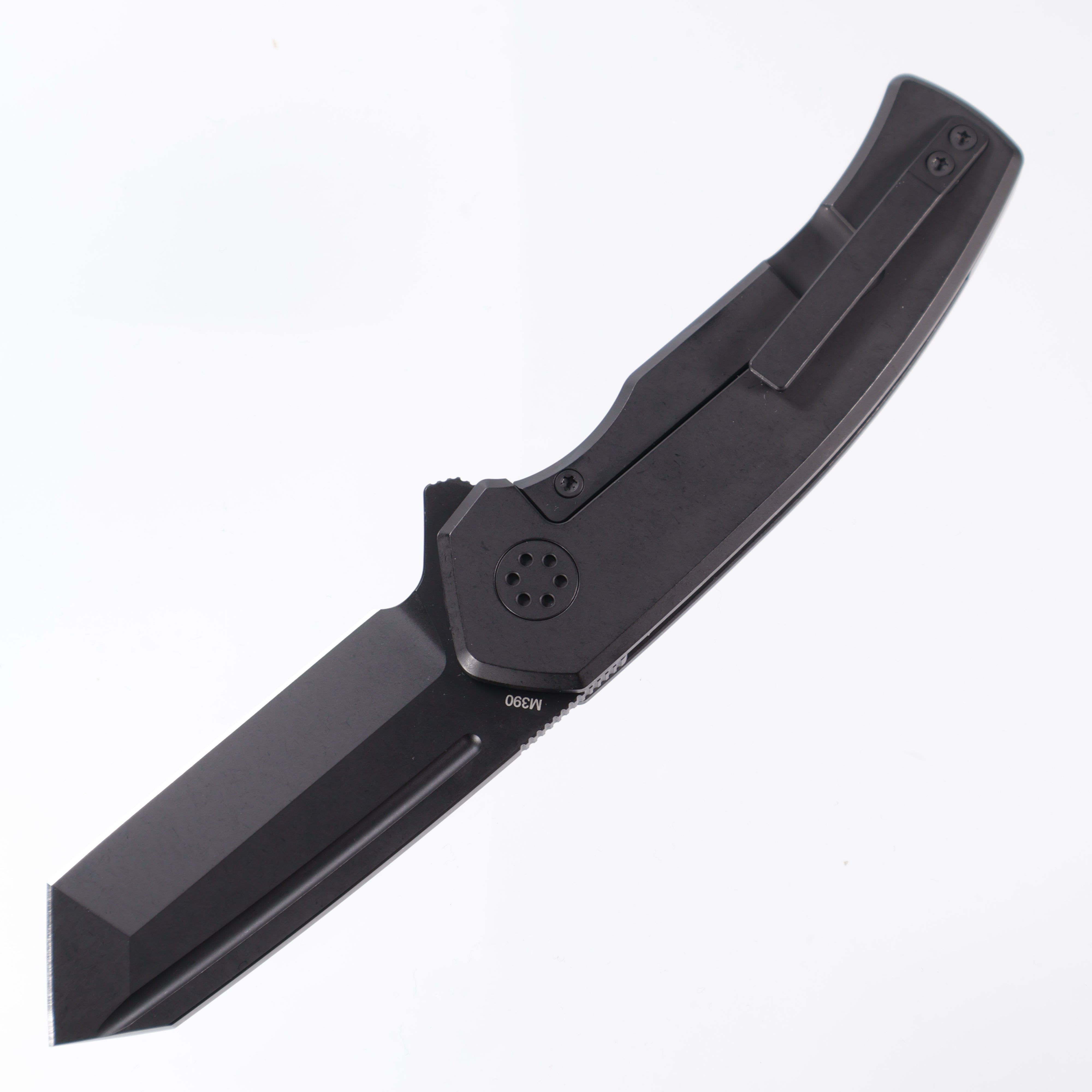 Beans Blades Mini Warrior Folder - Mars Valley Carbon Fiber, PVD M390