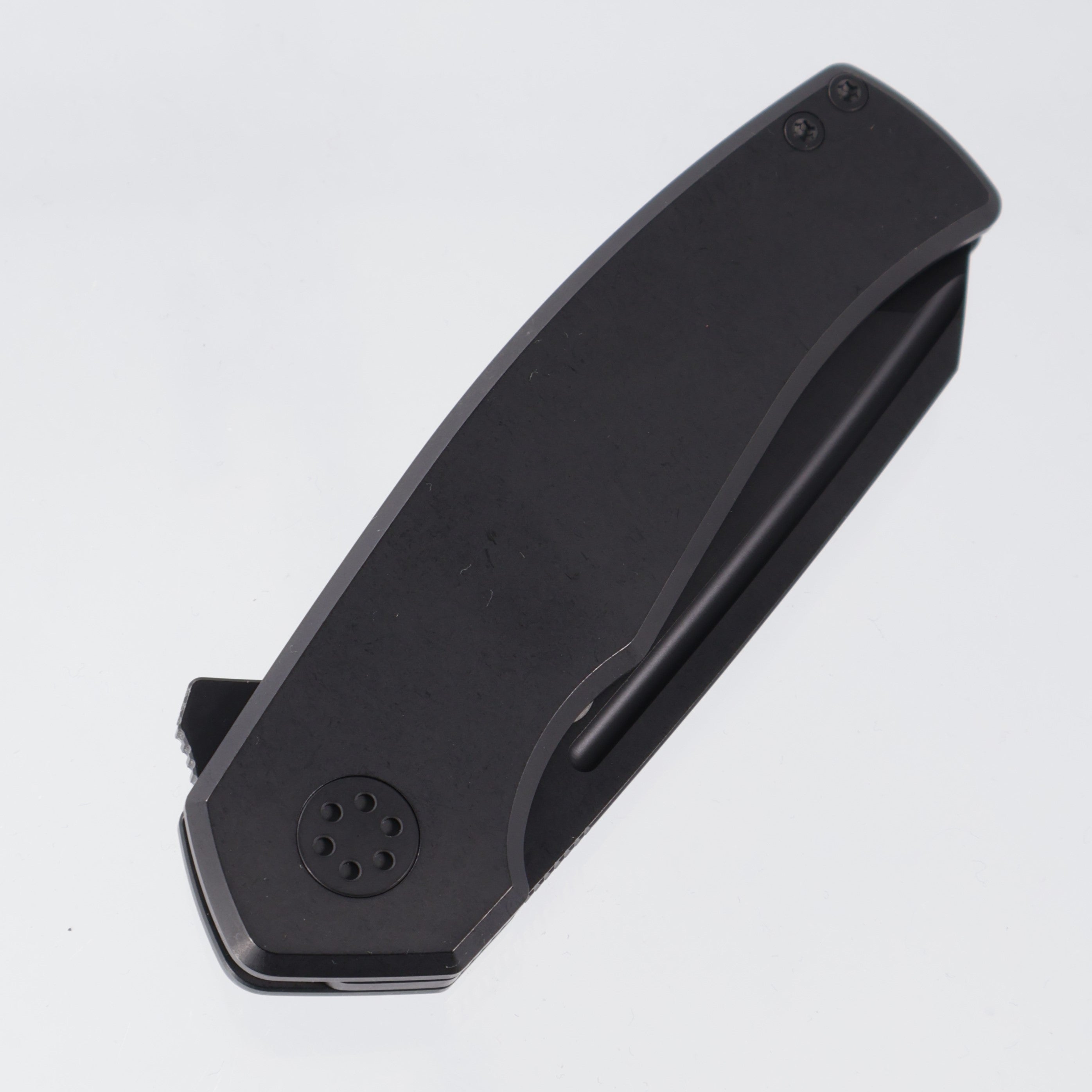 Beans Blades Mini Warrior Folder - Black PVD Titanium - Black PVD M390
