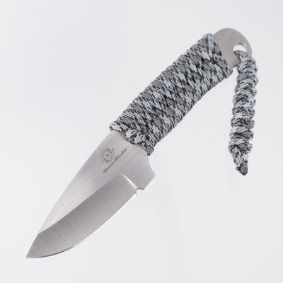 Beans Blades Mini Scout Minimalist - Grayscale Paracord - Satin M390