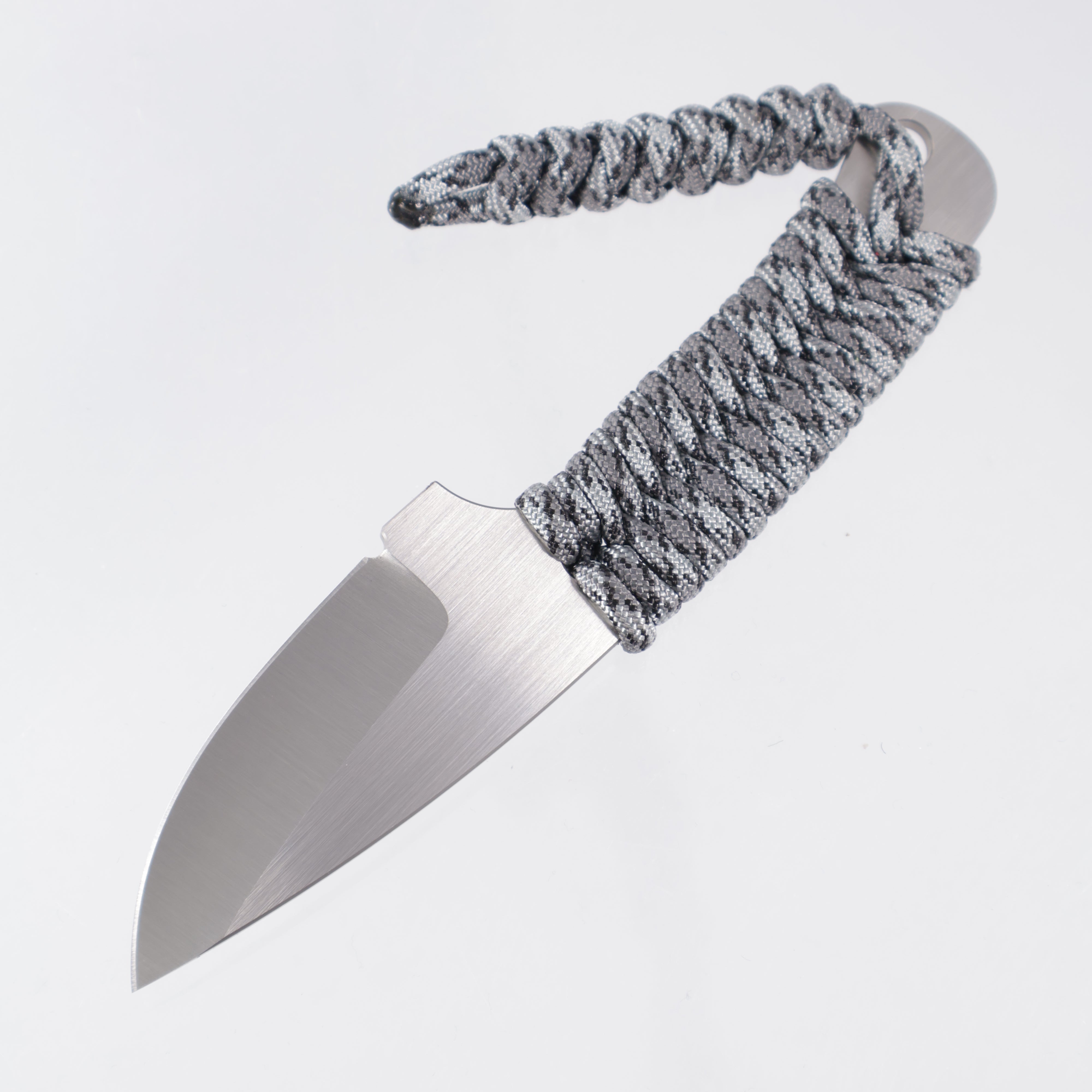 Beans Blades Mini Scout Minimalist - Grayscale Paracord - Satin M390