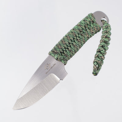 Beans Blades Mini Scout Minimalist - Camo Paracord - Satin M390