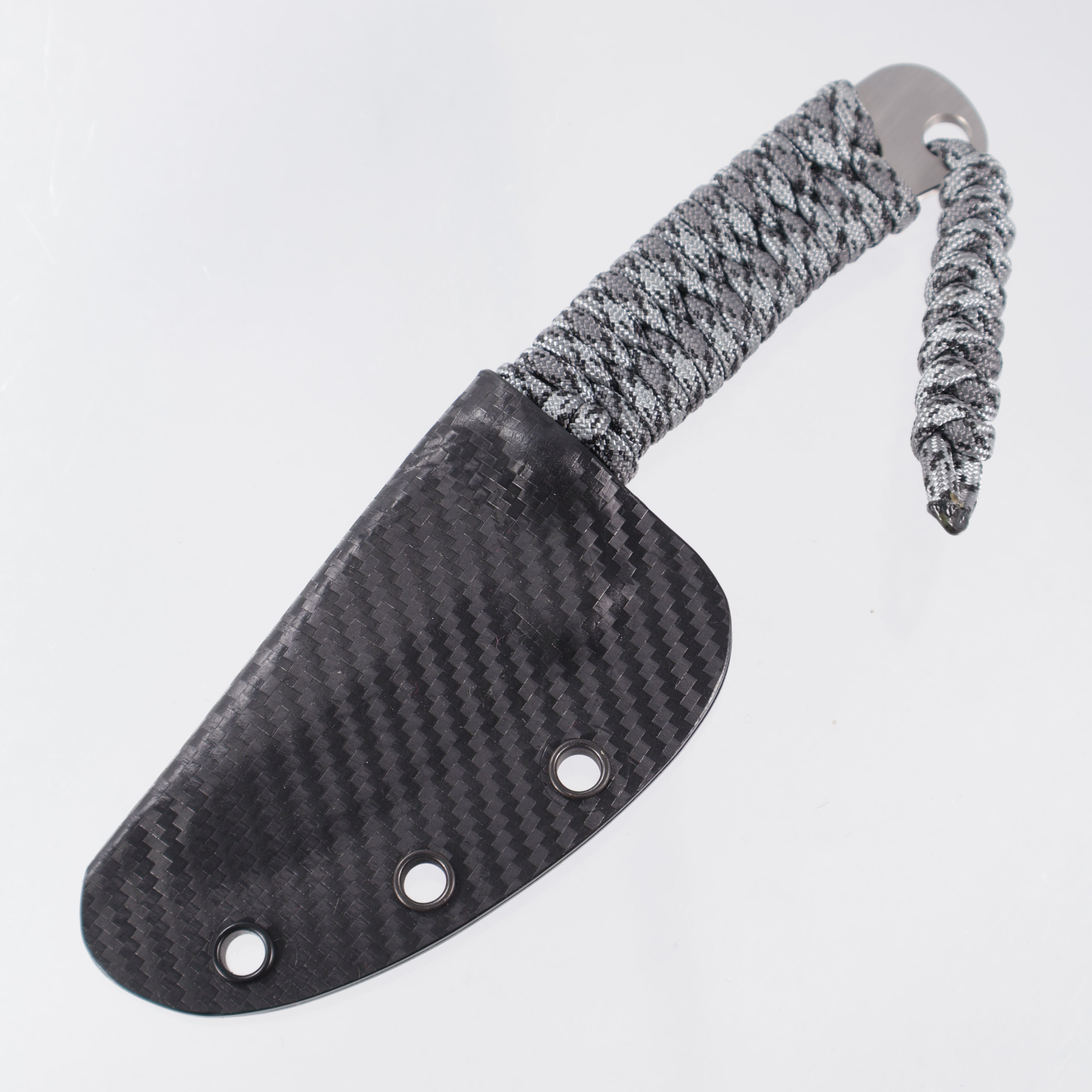 Beans Blades Mini Scout Minimalist - Grayscale Paracord - Satin M390