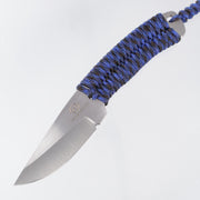 Beans Blades Scout Minimalist - Blue & Black Paracord - Satin M390