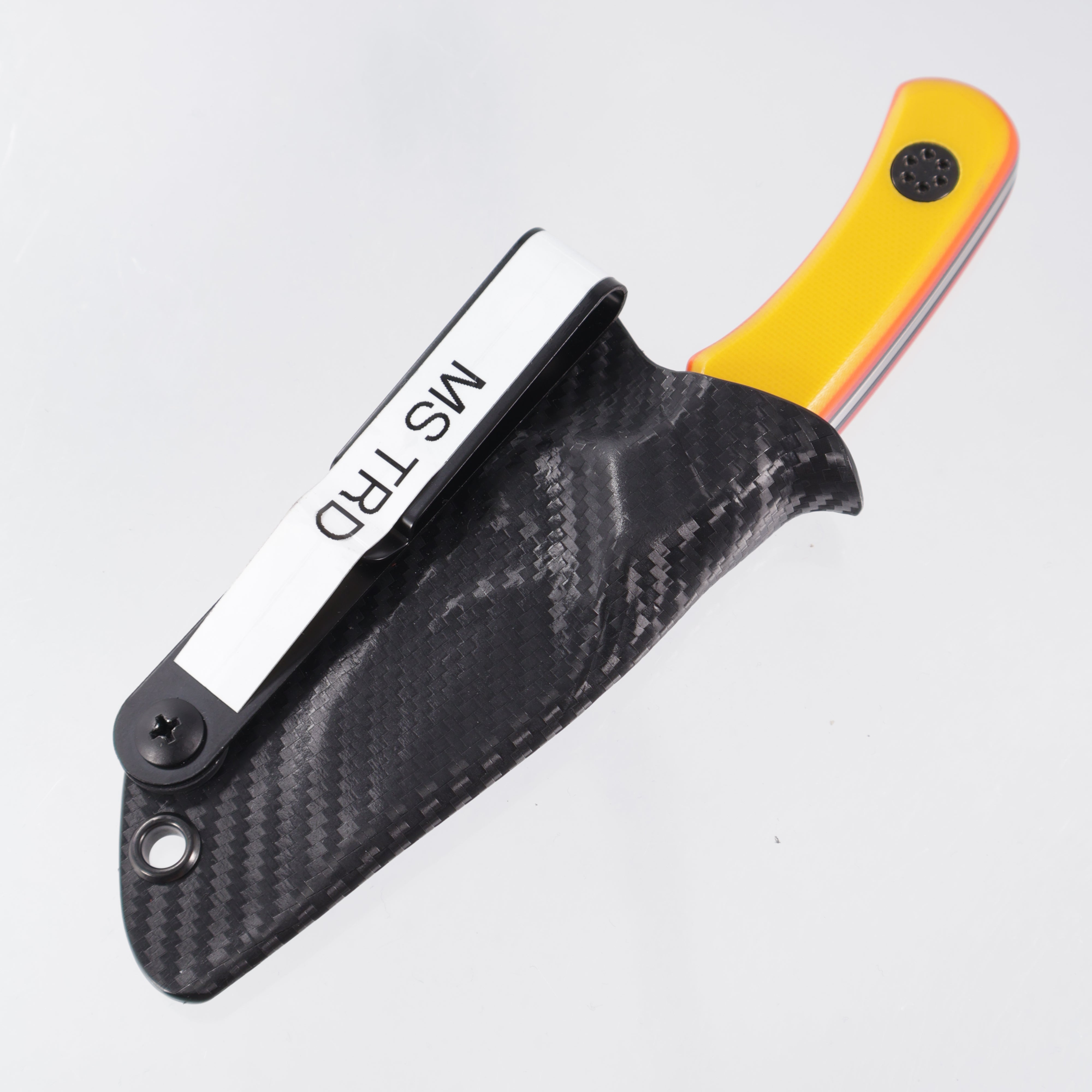 Beans Blades Mini Scout #006 - TRD Layered G10 w/ DLC Ti Hardware - Satin M390