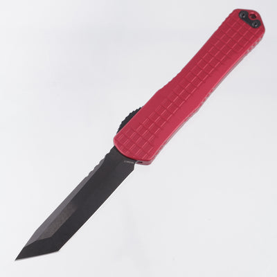 Heretic Manticore X Tanto - Red Frag Aluminum - DLC Magnacut - H031F-6A-RED *PRE-OWNED*