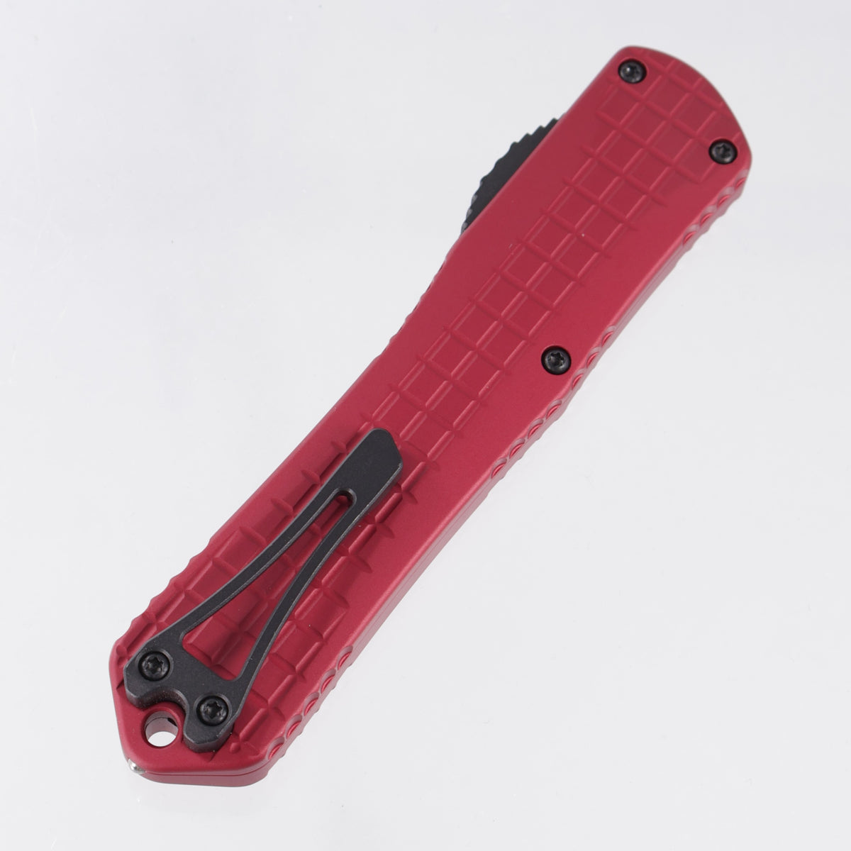 Heretic Manticore X Tanto - Red Frag Aluminum - DLC Magnacut - H031F-6A-RED *PRE-OWNED*