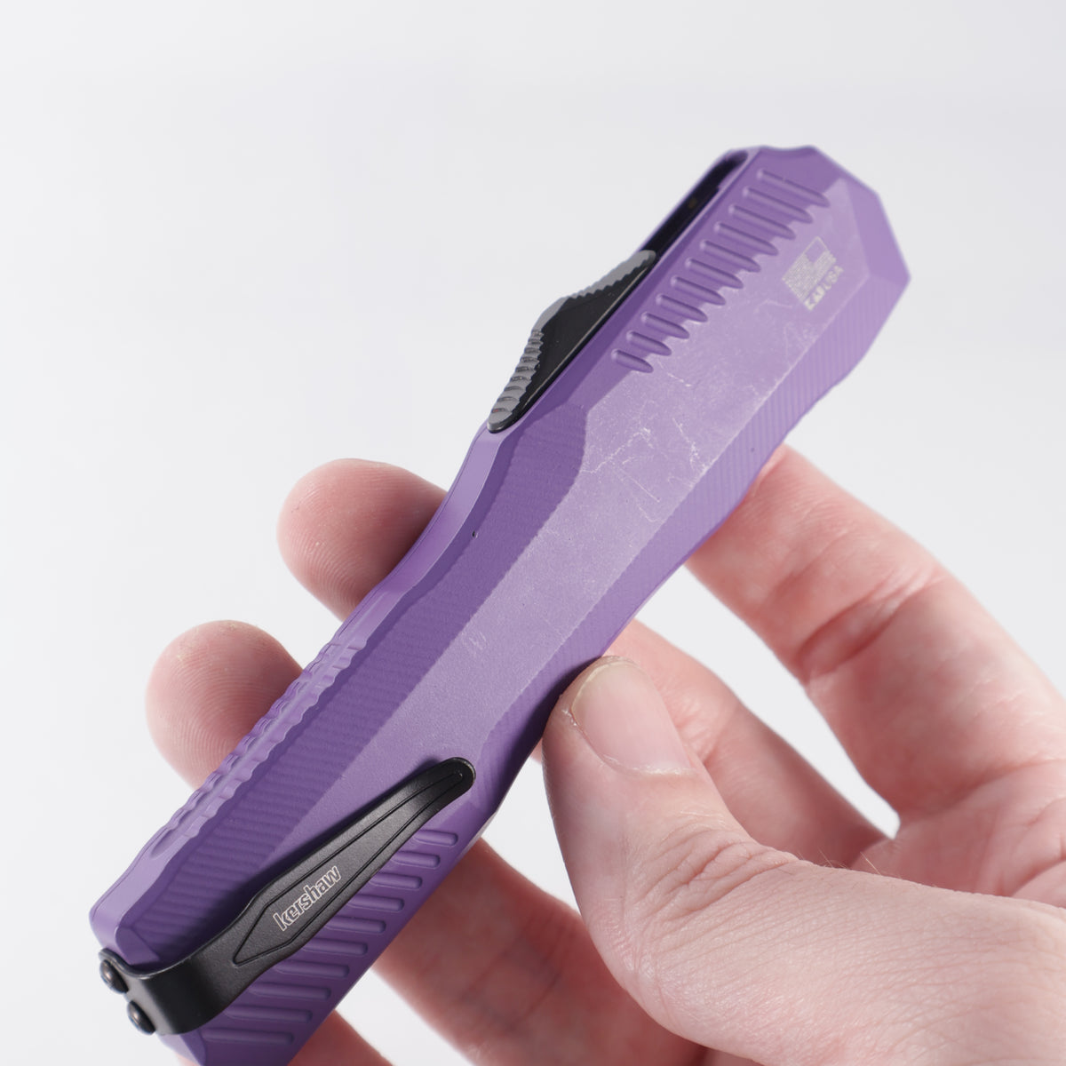 Kershaw Livewire - Purple Aluminum - Black Magnacut *PRE-OWNED* *NO BOX*