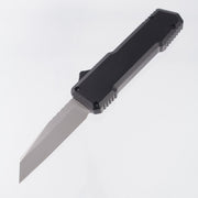 OTF Of Mysterious & Unknown Origin - Black Aluminum - Stonewash D2 *PRE-OWNED* *NO BOX*