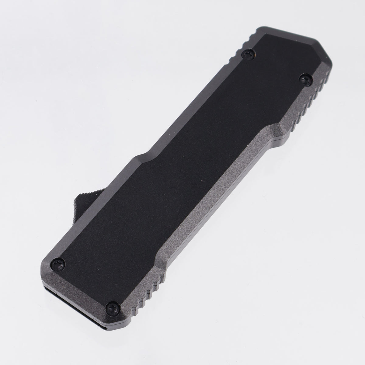 OTF Of Mysterious & Unknown Origin - Black Aluminum - Stonewash D2 *PRE-OWNED* *NO BOX*
