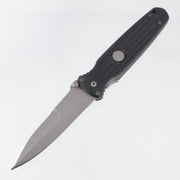 Butch Vallotton Fairgate Covert Dual Action - Black G10 - Beadblast Blade - 99 #43 *PRE-OWNED*
