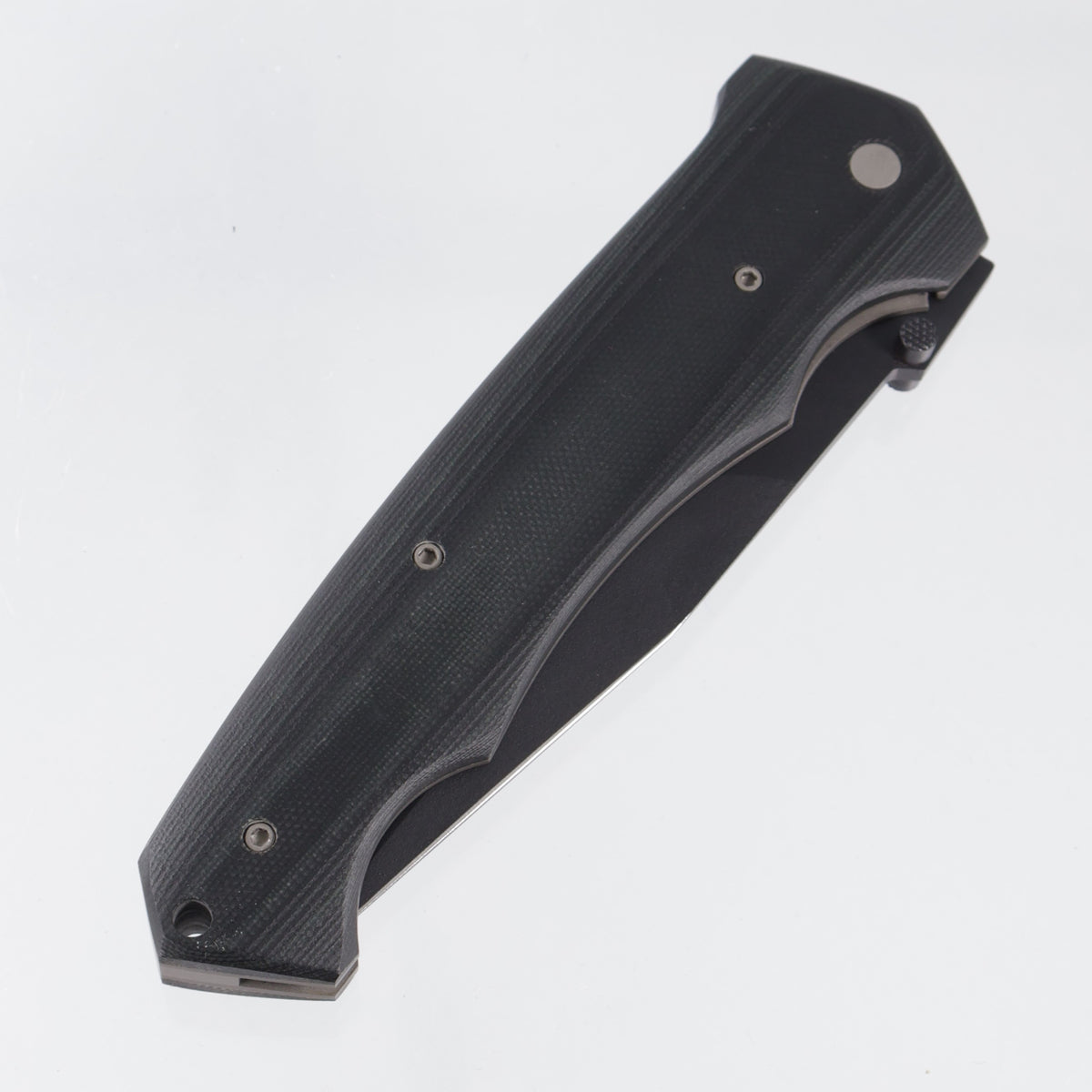 Butch, Rainy, Shawn & Thomas Vallotton Soldier of Fortune 99 D/A - Black G10 - Black Coated Blade - #03 of 50 *PRE-OWNED*