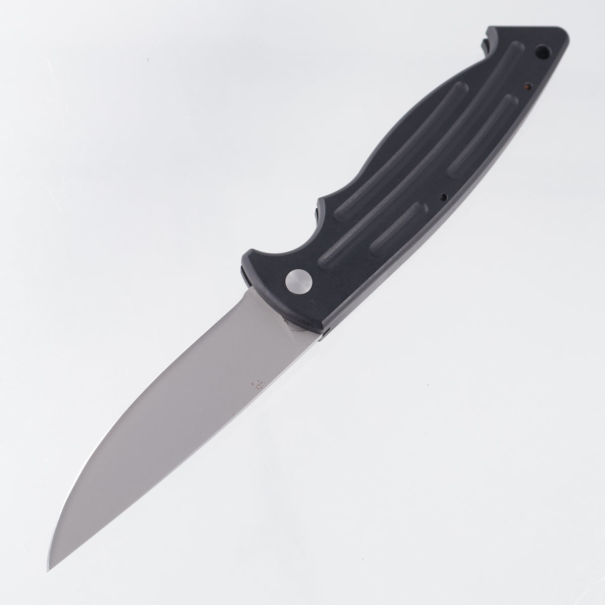 Bali-Song (Benchmade) Reflex 2000 Automatic Pre-Production Prototype (One of Seventeen) - Black Aluminum - Stonewash Blade *PRE-OWNED*