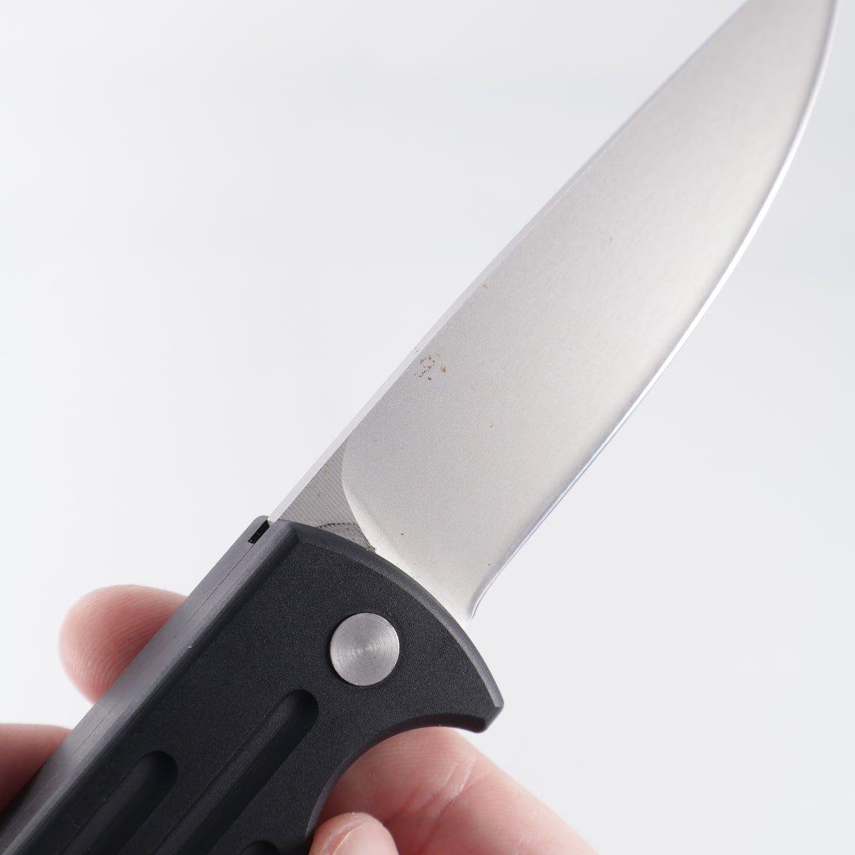 Bali-Song (Benchmade) Reflex 2000 Automatic Pre-Production Prototype (One of Seventeen) - Black Aluminum - Stonewash Blade *PRE-OWNED*