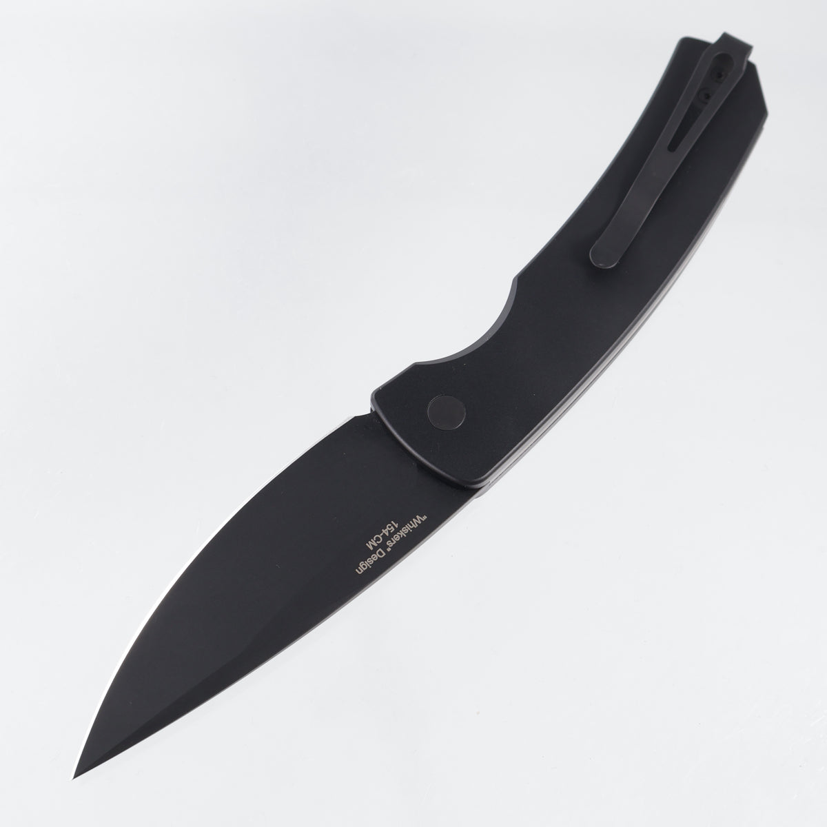 Pro-Tech Magic 2 - Black Aluminum - DLC 154CM - M2603 *PRE-OWNED*