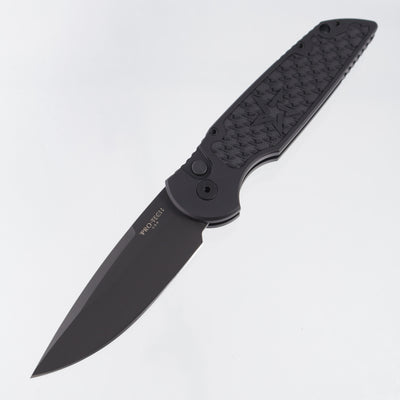 Pro-Tech x Staccato TR-3 - Black Aluminum w/ Staccato G10 Inlay - DLC 154CM *PRE-OWNED* *NO BOX*