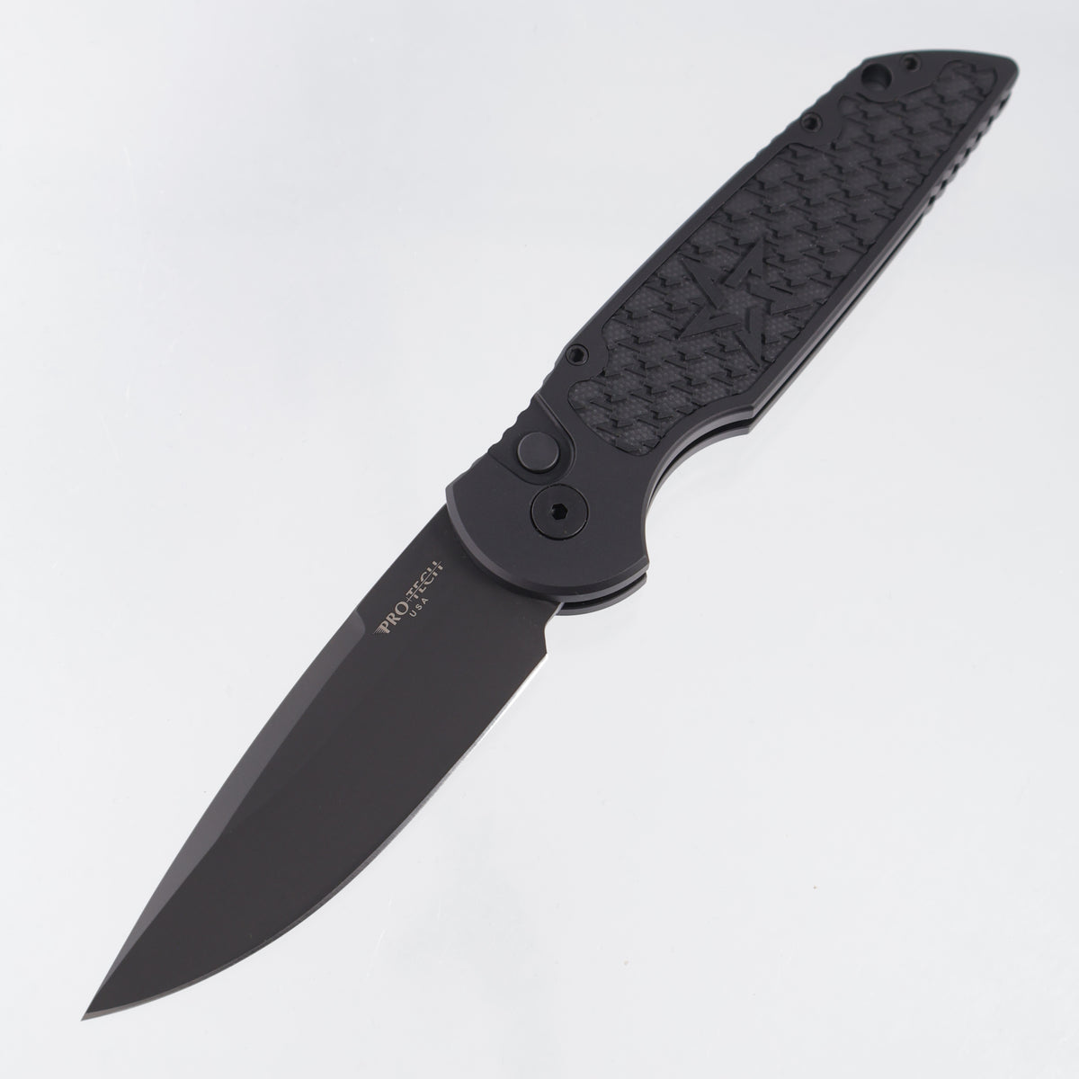 Pro-Tech x Staccato TR-3 - Black Aluminum w/ Staccato G10 Inlay - DLC 154CM *PRE-OWNED* *NO BOX*