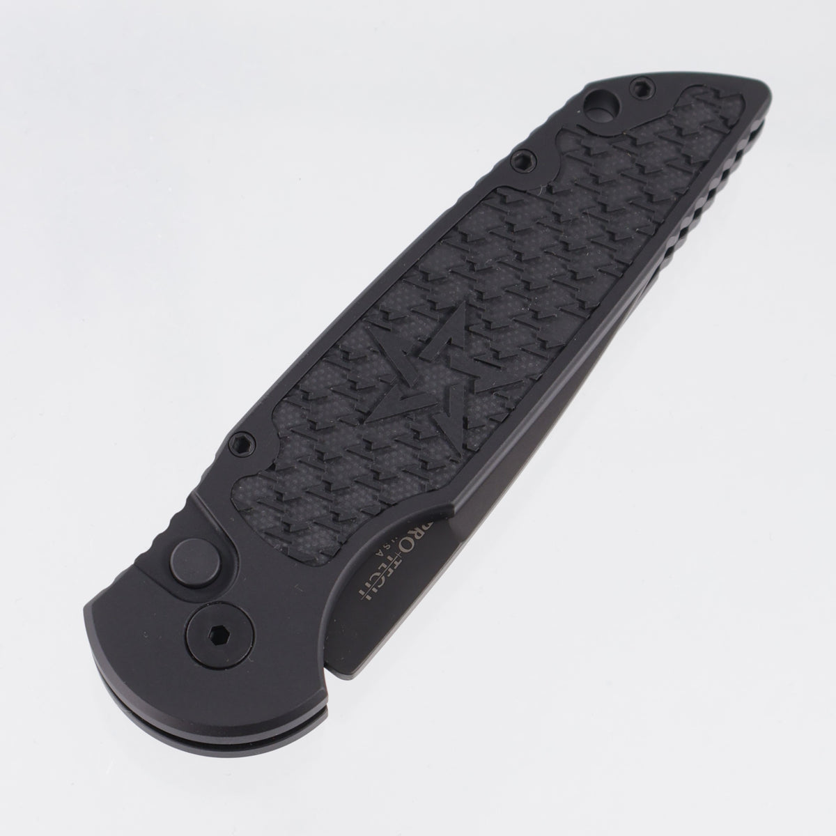 Pro-Tech x Staccato TR-3 - Black Aluminum w/ Staccato G10 Inlay - DLC 154CM *PRE-OWNED* *NO BOX*
