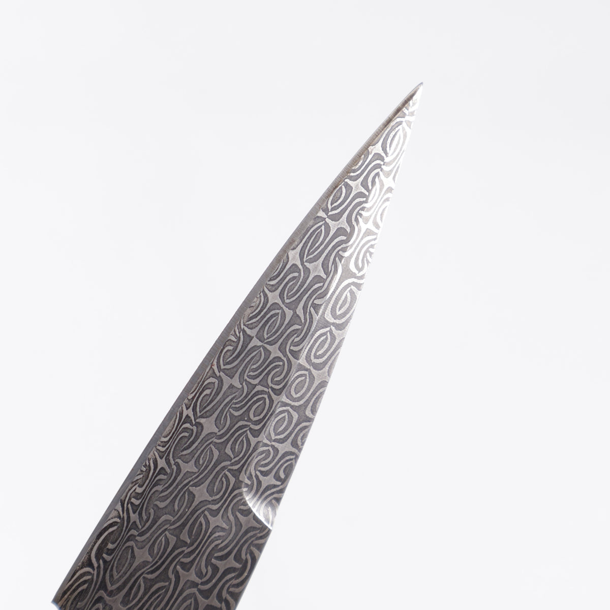 Pro-Tech Godson Custom - Blue Ano Orange Peel Titanium - Damascus Blade *PRE-OWNED*