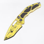Heretic Medusa V3 Auto Recurve - Yellow Cel-Shade - Cerakote Magnacut - H012-CS-YW *PRE-OWNED*