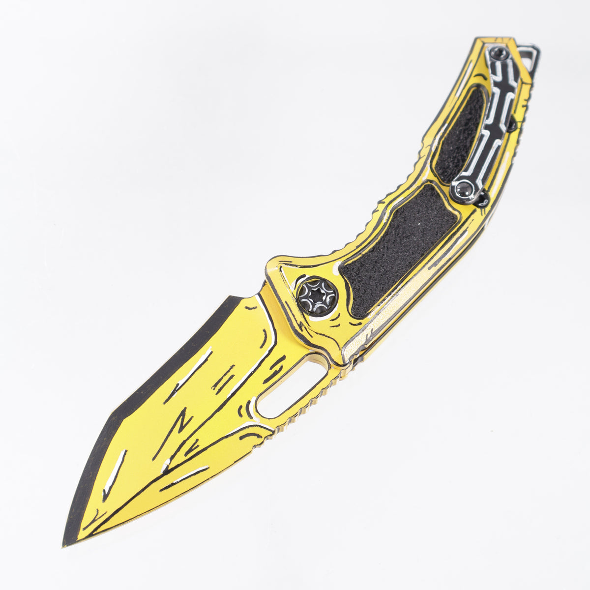 Heretic Medusa V3 Auto Recurve - Yellow Cel-Shade - Cerakote Magnacut - H012-CS-YW *PRE-OWNED*
