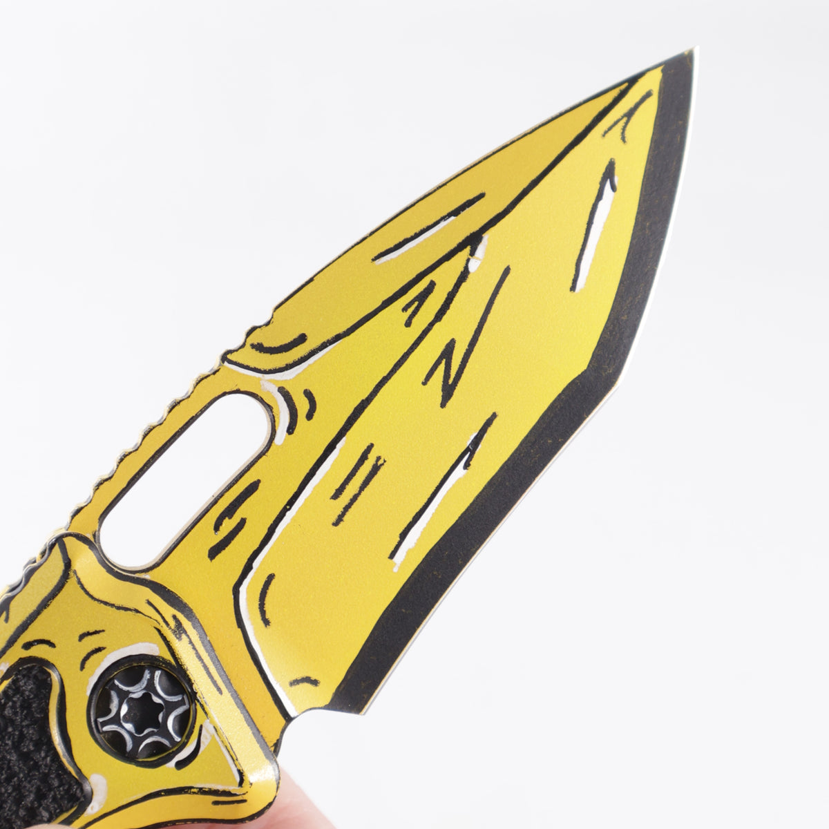 Heretic Medusa V3 Auto Recurve - Yellow Cel-Shade - Cerakote Magnacut - H012-CS-YW *PRE-OWNED*